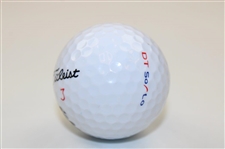 Will Zalatoris Signed Masters Logo Golf Ball JSA ALOA