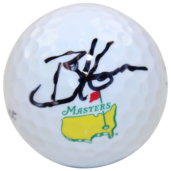 Brian Harman Signed Masters Logo Golf Ball JSA ALOA