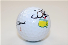 Brian Harman Signed Masters Logo Golf Ball JSA ALOA