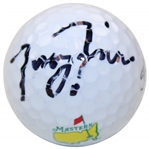 Tony Finau Signed Masters Logo Golf Ball JSA ALOA