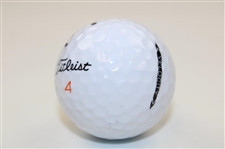 Tony Finau Signed Masters Logo Golf Ball JSA ALOA