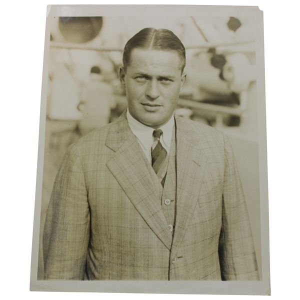 1927 Bobby Jones A Portrait of Greatness Incredible Photo After Winning British Open
