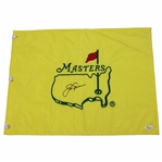 Jack Nicklaus Signed Undated Masters Tournament Embroidered Flag Full JSA #Y77780