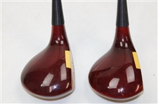 Two (2) Palmer Peerless Chattanooga Densitized P-61 Drivers - Fred Simmons Collection