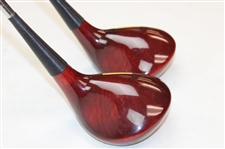 Two (2) Palmer Peerless Chattanooga Densitized P-61 Drivers - Fred Simmons Collection