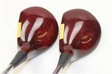 Two (2) Palmer Peerless Chattanooga Densitized P-61 Drivers - Fred Simmons Collection