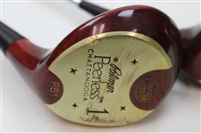 Two (2) Palmer Peerless Chattanooga Densitized P-61 Drivers - Fred Simmons Collection
