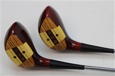 Two (2) Palmer Peerless Chattanooga Densitized P-61 Drivers - Fred Simmons Collection