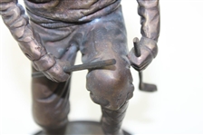 Classic Golfer in Plus Fours Breaking Golf Club Over Knee SF Bay Trading Statue