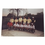 Tiger Woods 1995 Stanford Team vs. Georgia Tech Golf Teams at Druid Hills Original Kodak Photo