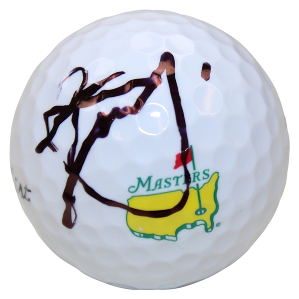 Xander Schauffele Signed Titleist Masters Logo Golf Ball JSA ALOA