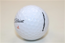 Xander Schauffele Signed Titleist Masters Logo Golf Ball JSA ALOA