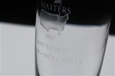 Ray Floyd's 1967 Masters Tournament Hole No. 13 Steuben Crystal Eagle Glass