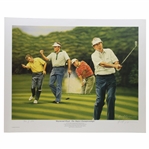 Ray Floyds Ltd Ed The Major Championships Alan Zuniga Golf Print #702/850