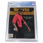 Tiger Woods on Cover April 21, 1997 Sports Illustrated Full Magazine CGC 9.0