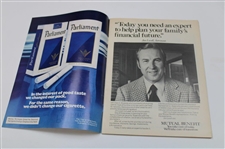 Lee Elder Signed 1975 Sports Illustrated A Date with the Masters Magazine JSA ALOA 