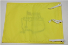 Nick Faldo Signed 2012 Masters Embroidered Flag JSA ALOA