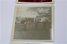 Three (3) 1965 Masters Tournament Original Kodak Photos w/Byron Nelson & Chi Chi Rodriguez