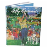 Leroy Neiman Signed 1992 Big Time Golf Book JSA ALOA