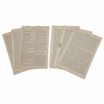 Two (2) Chambers Journal Articles Dated 1858-59 Re: Hugh Philp