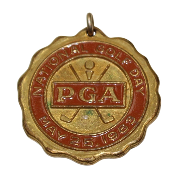 1963 National Golf Day Gary Player vs Jack Nicklaus Round of The Champion Medal