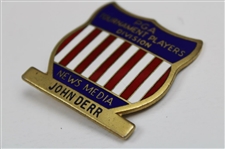 PGA Tournament Players Division Media Badge - John Derr Collection