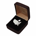 Classic Masters Sterling Silver Logo Pin in Box - John Derr Collection
