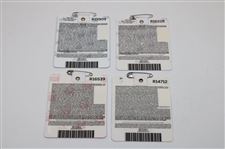 Fifteen (15) Masters Tournament SERIES Badges - 2008-2023 (No 2021) - John Derr Collection