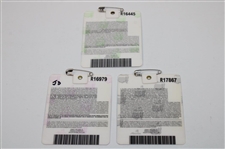 Fifteen (15) Masters Tournament SERIES Badges - 2008-2023 (No 2021) - John Derr Collection