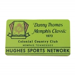 1973 Danny Thomas Memphis Classic at Colonial Country Club Media Badge - Jack Nicklaus Winner