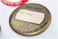 1970's Kemper, Doral, Sahara & American Classic Badges - John Derr Collection