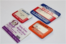1960's-70's PGA National, Danny Thomas, Florida Citrus & Doral Badges - John Derr Collection