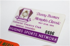 1970's-80's Danny Thomas, CPC Intl., Florida Citrus & Doral Badges - John Derr Collection