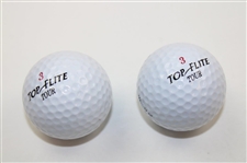 Masters Golf Ball Tube With 2 Masters Logo Golf Balls