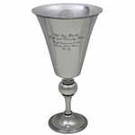 1926 Rip Van Winkle Golf And Country Club Tiffany Co. Sterling Silver Trophy