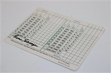 Gene Sarazen Signed Augusta National Golf Club Scorecard - Sarazen Collection JSA ALOA