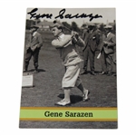 Gene Sarazen Signed Fax Pax Golf Card - Sarazen Collection JSA ALOA