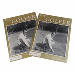Gene Sarazen Signed Two (2) Personal February 1957 The Golfer Magazines - Sarazen Collection JSA ALOA