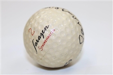 Gene Sarazen's Personal Signed Wilson Sarazen Strokemaster Golf Ball - Sarazen Collection JSA ALOA