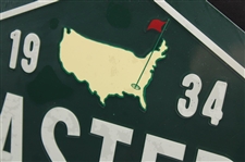 Masters Augusta Golf Club Green Heritage Sign