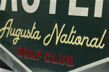 Masters Augusta Golf Club Green Heritage Sign