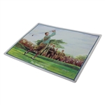 'The Champion' Bobby Jones Teeing Off Metal Sign