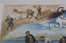 Cope's Tobacco Golf Scene Print By Artist George Pipeshank