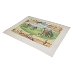 Cope's Tobacco Golf Scene Print By Artist George Pipeshank