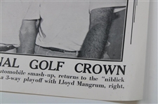Ben Hogan Regains National Golf Crown Illustrated Current News Poster