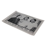 Ben Hogan Regains National Golf Crown Illustrated Current News Poster