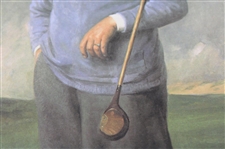 Bobby Jones 1926 Open Champion Royal Lytham & St. Annes LTD ED Print #82/850 By Artist John A. A. Berrie