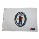 2014 US Open at Pinehurst No.2 White Embroidered Flag - Martin Kaymer Winner