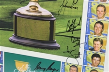Gary Player & International Team Signed 2005 President's Cup Poster JSA ALOA