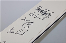 Gary Player & 2005 Presidents Cup International Team Signed Matted Cutout JSA ALOA